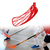 Maxbell Floorball Sticks Blade Versatile Ice Hockey Equipment Floorball Hockey Stick Left Hand Red