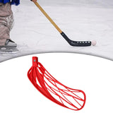 Maxbell Floorball Sticks Blade Versatile Ice Hockey Equipment Floorball Hockey Stick Red Right Hand