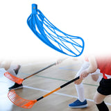 Maxbell Floorball Sticks Blade Versatile Ice Hockey Equipment Floorball Hockey Stick Blue Right Hand