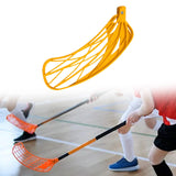 Maxbell Floorball Sticks Blade Versatile Ice Hockey Equipment Floorball Hockey Stick Yellow Left Hand