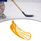 Maxbell Floorball Sticks Blade Versatile Ice Hockey Equipment Floorball Hockey Stick Yellow Right Hand