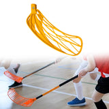 Maxbell Floorball Sticks Blade Versatile Ice Hockey Equipment Floorball Hockey Stick Yellow Right Hand