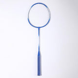Maxbell Badminton Rackets 2 Pieces Shuttlecock Racket for Training Practice Advanced Blue