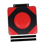 Maxbell Boxing Wall Target PU Leather Wall Focus Target for Gym Fitness Martial Arts M Red