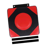 Maxbell Boxing Wall Target PU Leather Wall Focus Target for Gym Fitness Martial Arts M Red