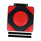 Maxbell Boxing Wall Target PU Leather Wall Focus Target for Gym Fitness Martial Arts M Red