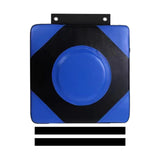 Maxbell Boxing Wall Target PU Leather Wall Focus Target for Gym Fitness Martial Arts M Blue