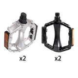 Maxbell Bicycle Pedals Durable Mountain Bike Pedals for Mountain Bikes Universal BMX Black