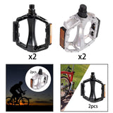 Maxbell Bicycle Pedals Durable Mountain Bike Pedals for Mountain Bikes Universal BMX Black