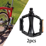 Maxbell Bicycle Pedals Durable Mountain Bike Pedals for Mountain Bikes Universal BMX Black