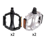 Maxbell Bicycle Pedals Durable Mountain Bike Pedals for Mountain Bikes Universal BMX Black