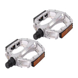 Maxbell Bicycle Pedals Durable Mountain Bike Pedals for Mountain Bikes Universal BMX Silver