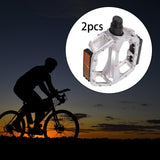 Maxbell Bicycle Pedals Durable Mountain Bike Pedals for Mountain Bikes Universal BMX Silver