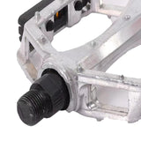 Maxbell Bicycle Pedals Durable Mountain Bike Pedals for Mountain Bikes Universal BMX Silver