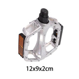 Maxbell Bicycle Pedals Durable Mountain Bike Pedals for Mountain Bikes Universal BMX Silver