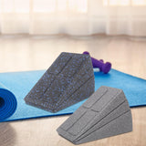 Maxbell 3Pcs Squat Wedge Block Foot Stretcher Slant Board for Yoga Sports Ankle Foot Black
