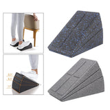 Maxbell 3Pcs Squat Wedge Block Foot Stretcher Slant Board for Yoga Sports Ankle Foot Black