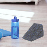 Maxbell 3Pcs Squat Wedge Block Foot Stretcher Slant Board for Yoga Sports Ankle Foot Black