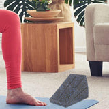 Maxbell 3Pcs Squat Wedge Block Foot Stretcher Slant Board for Yoga Sports Ankle Foot Black