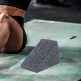 Maxbell 3Pcs Squat Wedge Block Foot Stretcher Slant Board for Yoga Sports Ankle Foot Black