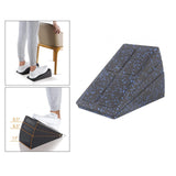 Maxbell 3Pcs Squat Wedge Block Foot Stretcher Slant Board for Yoga Sports Ankle Foot Black