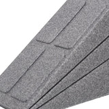 Maxbell 3Pcs Squat Wedge Block Foot Stretcher Slant Board for Yoga Sports Ankle Foot Gray