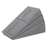 Maxbell 3Pcs Squat Wedge Block Foot Stretcher Slant Board for Yoga Sports Ankle Foot Gray