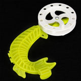 Maxbell 2Pcs Ice Fishing Tip up Durable Compact with Flag for Winter Fishing Outdoor