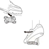 Maxbell Bicycle Cleats Cycling Equipment Mountain Bike Replacement Bike Pedal Cleats Single Release