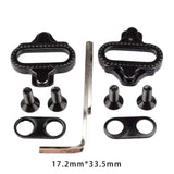 Maxbell Bicycle Cleats Cycling Equipment Mountain Bike Replacement Bike Pedal Cleats Double Release