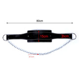 Maxbell Weightlifting Belt Workout Pull Ups Belt Back Support for Men Women Training