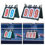 Maxbell Tabletop Score Flippers Multi Sports Scoreboard for Outfoor Soccer Badminton 2 Digits