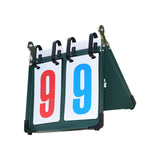Maxbell Tabletop Score Flippers Multi Sports Scoreboard for Outfoor Soccer Badminton 2 Digits
