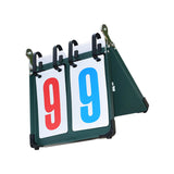 Maxbell Tabletop Score Flippers Multi Sports Scoreboard for Outfoor Soccer Badminton 2 Digits