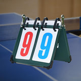 Maxbell Tabletop Score Flippers Multi Sports Scoreboard for Outfoor Soccer Badminton 2 Digits
