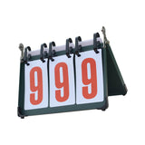 Maxbell Tabletop Score Flippers Multi Sports Scoreboard for Outfoor Soccer Badminton 3 Digits