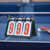 Maxbell Tabletop Score Flippers Multi Sports Scoreboard for Outfoor Soccer Badminton 3 Digits