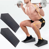 Maxbell 2 Pieces Squat Wedge Blocks Yoga Block for Pilates Strength Training Fitness