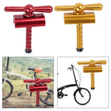Maxbell Folding Bike Hinge Clamp Tight Fit Bicycle Accessories for Frame Replacement Red