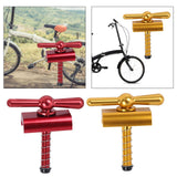 Maxbell Folding Bike Hinge Clamp Tight Fit Bicycle Accessories for Frame Replacement Red