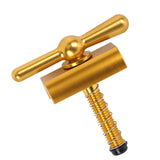 Maxbell Folding Bike Hinge Clamp Tight Fit Bicycle Accessories for Frame Replacement Gold