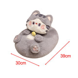 Maxbell Foot Warmer Women Men Creative Comfortable Winter Shoe for Dorm Home Bedroom Gray