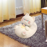 Maxbell Foot Warmer Women Men Creative Comfortable Winter Shoe for Dorm Home Bedroom White
