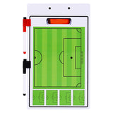Maxbell Ball Coaching Board Reusable Sports with Marker Pen for Training Competition Soccer