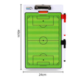 Maxbell Ball Coaching Board Reusable Sports with Marker Pen for Training Competition Soccer