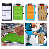 Maxbell Ball Coaching Board Reusable Sports with Marker Pen for Training Competition Soccer