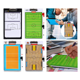 Maxbell Ball Coaching Board Reusable Sports with Marker Pen for Training Competition Soccer