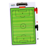 Maxbell Ball Coaching Board Reusable Sports with Marker Pen for Training Competition Soccer