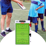 Maxbell Ball Coaching Board Reusable Sports with Marker Pen for Training Competition Soccer