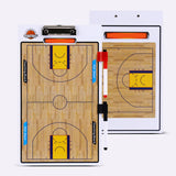 Maxbell Ball Coaching Board Reusable Sports with Marker Pen for Training Competition Basketball